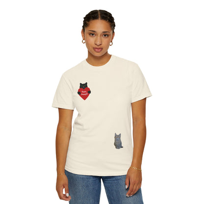 Cat Lover Unisex T-Shirt, Cute Cat Tee, Gift for Cat Owners, Animal Lover Shirt, Birthday Gift, Casual Comfort Tee, Pet Theme - TRV