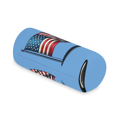 Patriotic Can Cooler, American Flag Drink Sleeve, Summer BBQ Beverage Holder, Fourth of July Party Favor, Cooler for Beer & Soda
