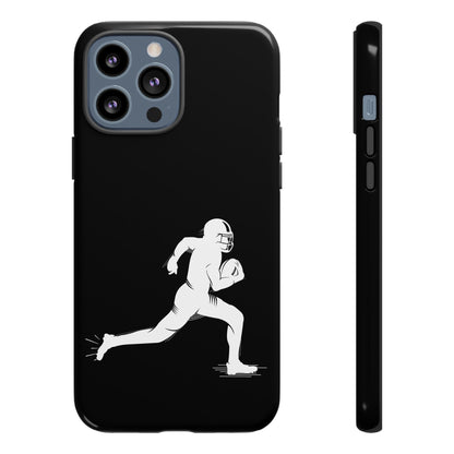 Football Player Phone Case, Tough Cases, Sports Phone Cover, Gift for Athletes, iPhone & Samsung Accessories, Running Player Design - TRV