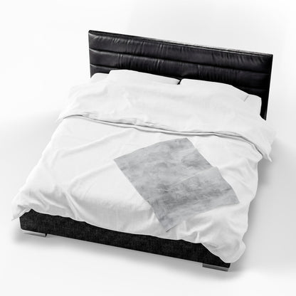 Velveteen plush blanket with all-over print, soft and luxurious throw for home, couch, or bed by Printify.