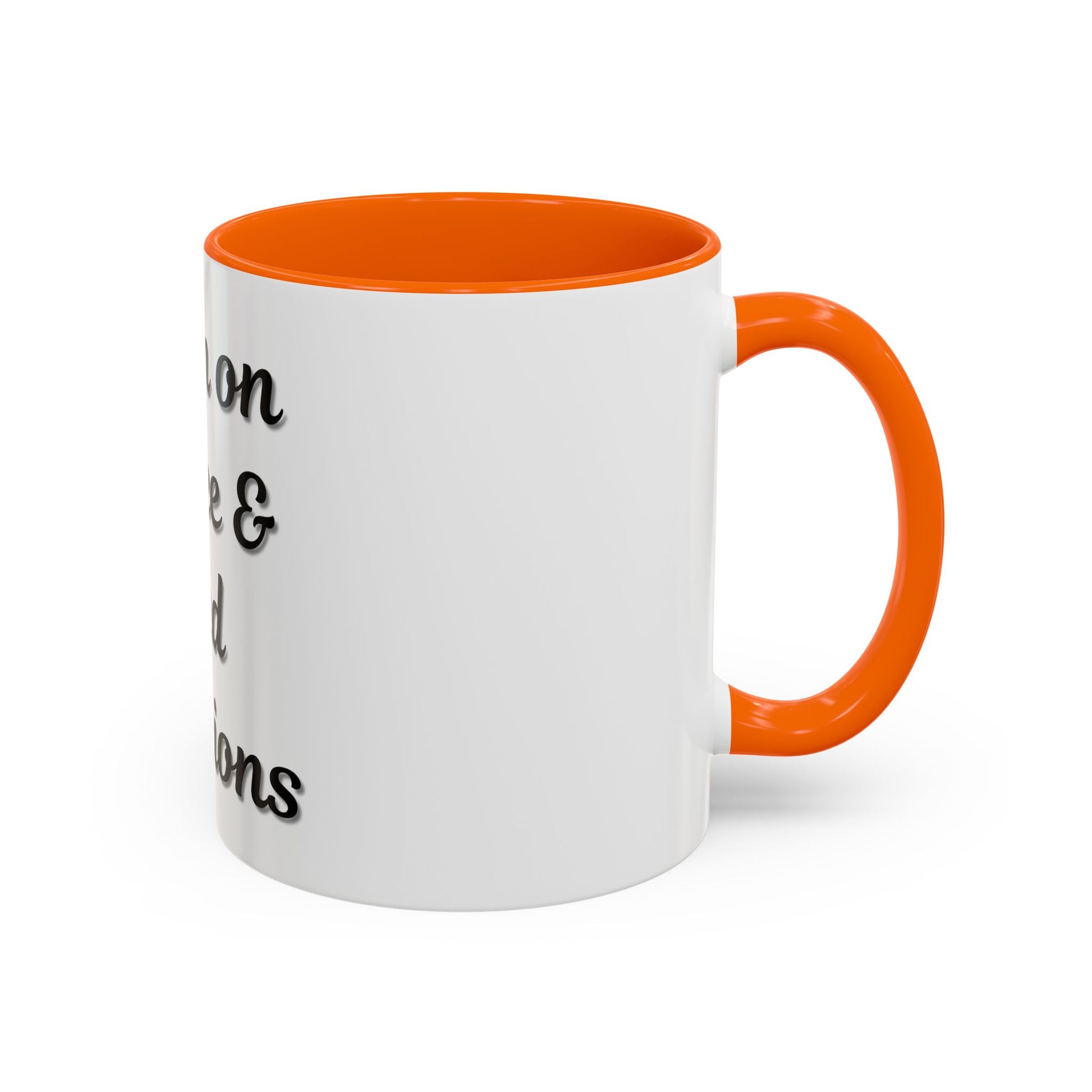 Funny Coffee Mug - "I Run on Coffee & Bad Decisions" - Perfect Gift for Coffee Lovers - TRV