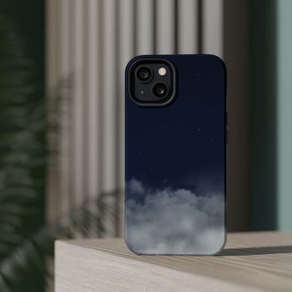 Night Sky Magnetic Impact-Resistant Phone Case — Foggy Cloud Design