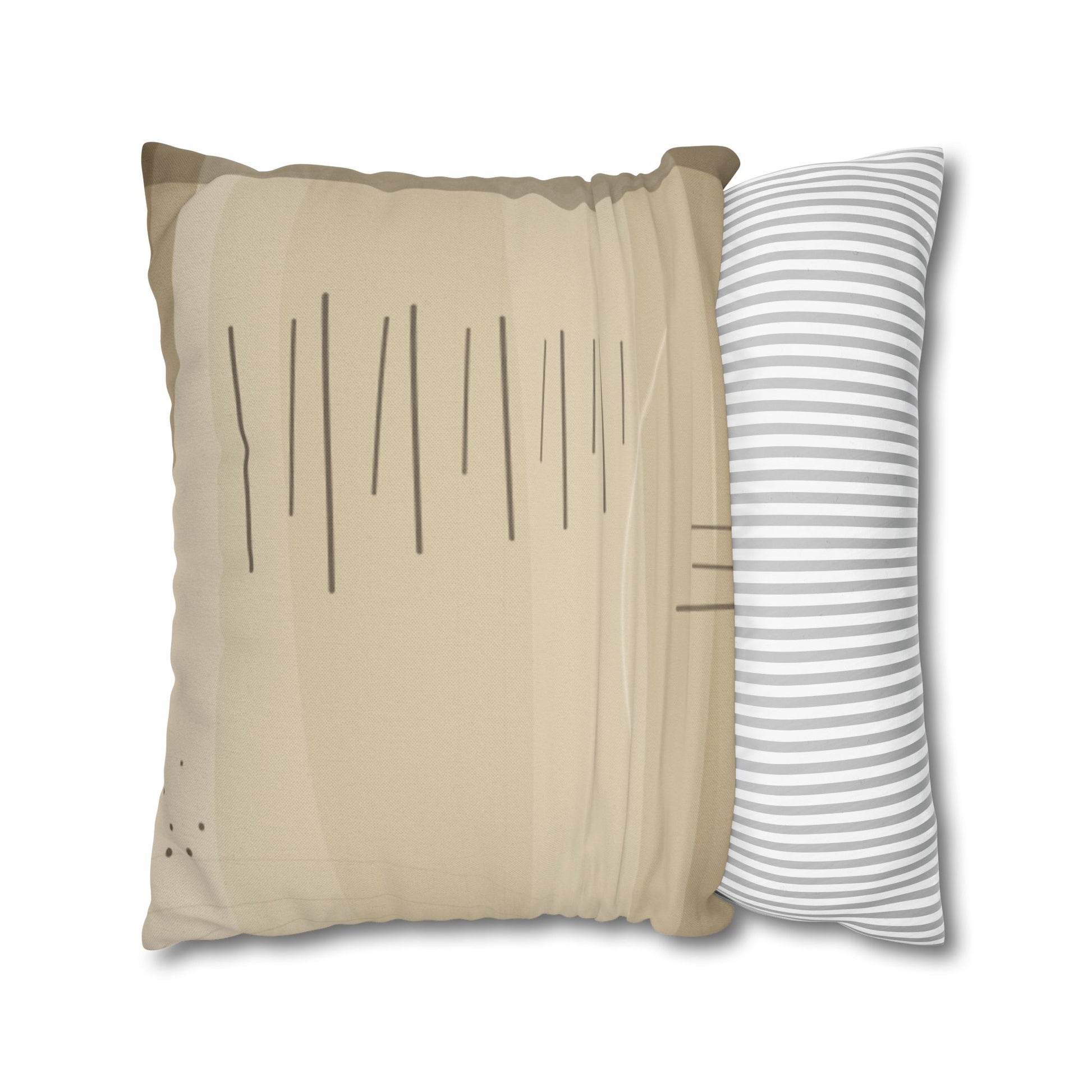 Abstract Nautical Anchor Design Pillowcase | Spun Polyester Square Pillowcase - TRV
