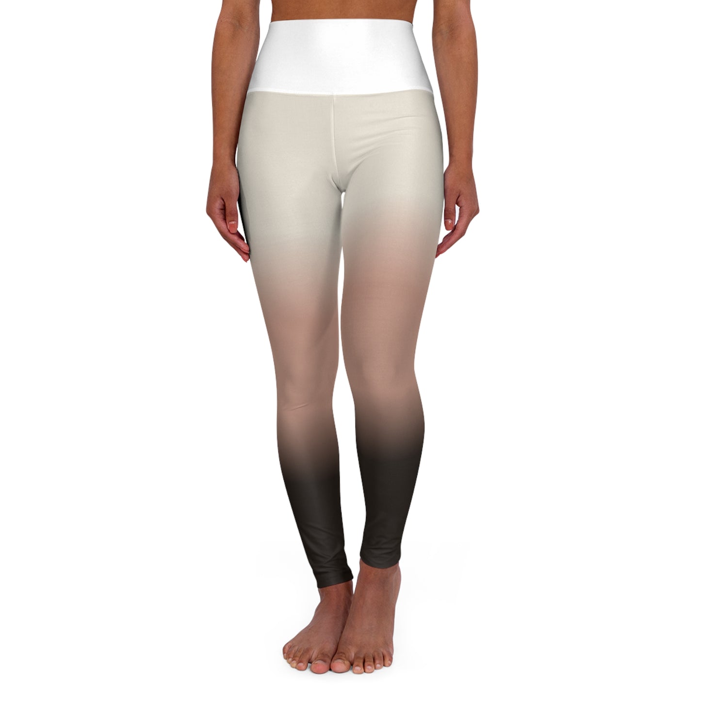 Ombre Fade High Waist Leggings | Yoga Leggings