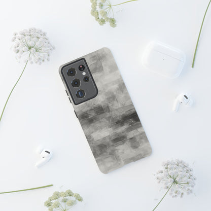 Stylish Phone Case for Tough Protection, Marble Grey Design, Customizable Gift for Her, Unisex Mobile Accessory, Birthday Present, [...] - TRV