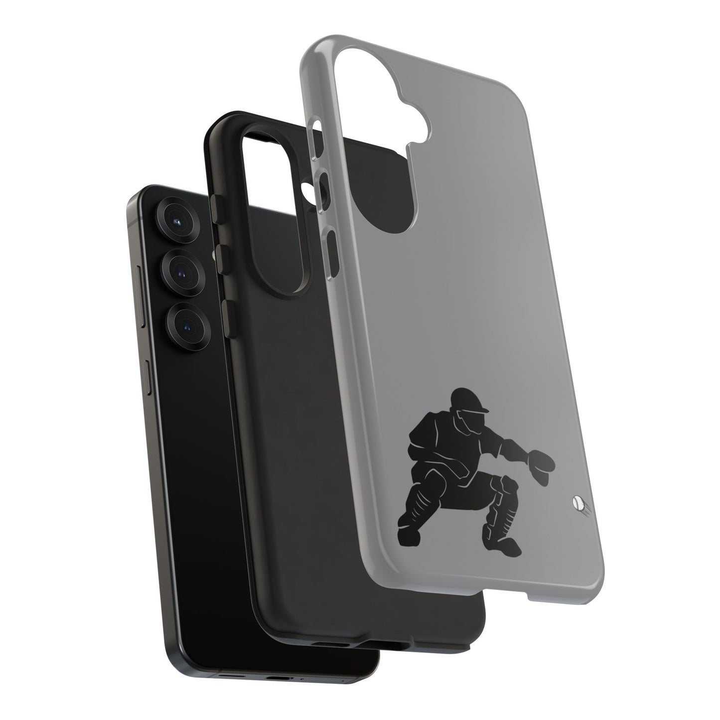 Baseball Catcher Phone Case - Tough Cases, Sports Phone Cover, Great for Athletes, Perfect Gift for Baseball Lovers, Unique Cell Phone Design - TRV
