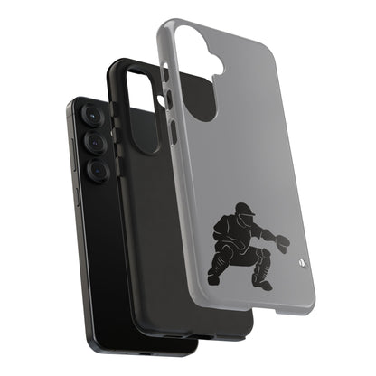 Baseball Catcher Phone Case - Tough Cases, Sports Phone Cover, Great for Athletes, Perfect Gift for Baseball Lovers, Unique Cell Phone Design - TRV
