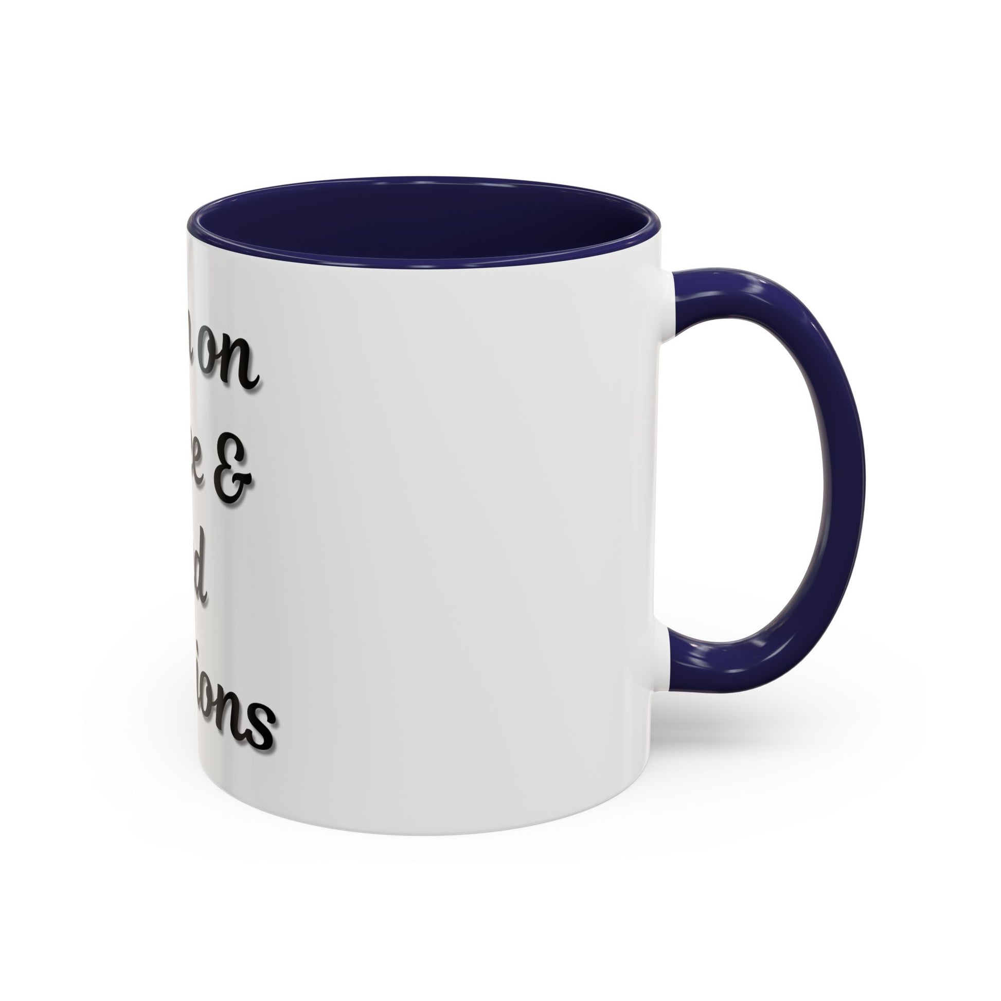 Funny Coffee Mug - "I Run on Coffee & Bad Decisions" - Perfect Gift for Coffee Lovers - TRV