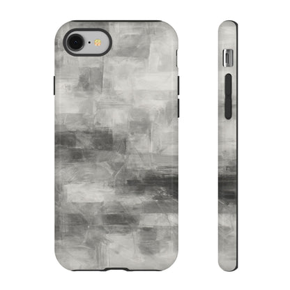 Stylish Phone Case for Tough Protection, Marble Grey Design, Customizable Gift for Her, Unisex Mobile Accessory, Birthday Present, [...] - TRV