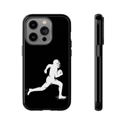 Football Player Phone Case, Tough Cases, Sports Phone Cover, Gift for Athletes, iPhone & Samsung Accessories, Running Player Design - TRV
