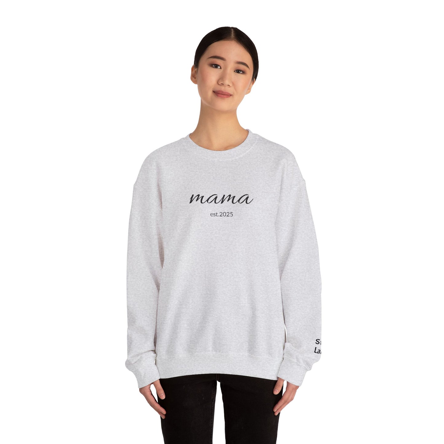 mama sweatshirt | simple script mom pullover - TRV