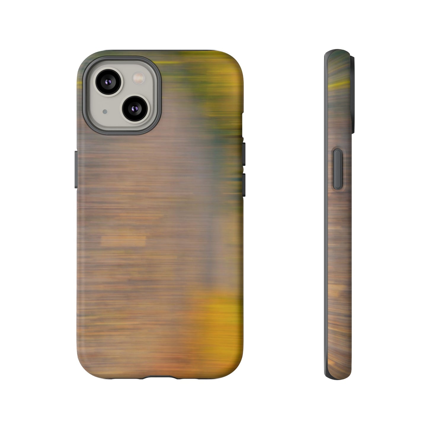 Autumn Blur Tough Phone Case — Fall Colors Protective iPhone Cover