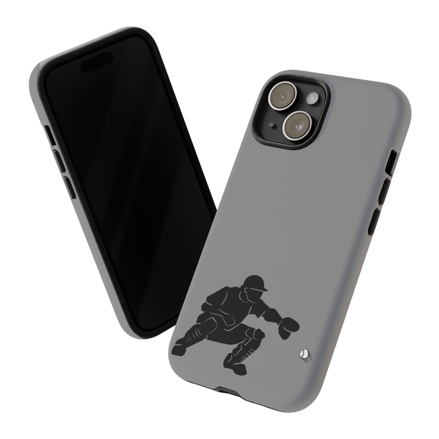Baseball Catcher Phone Case - Tough Cases, Sports Phone Cover, Great for Athletes, Perfect Gift for Baseball Lovers, Unique Cell Phone Design - TRV