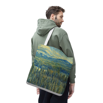 Nature-Inspired Tote Bag, Eco-Friendly Carryall, Bohemian Style Purse, Art Tote, Great Gift for Nature Lovers, Shopping Bag, Travel [...] - TRV