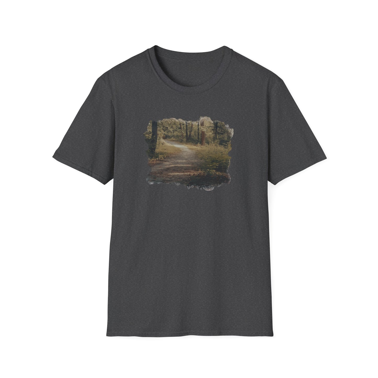 Nature-Inspired Unisex Softstyle T-Shirt, Eco-Friendly Fashion, Outdoor Lover Tee, Gift for Nature Enthusiasts, Casual Everyday Wear