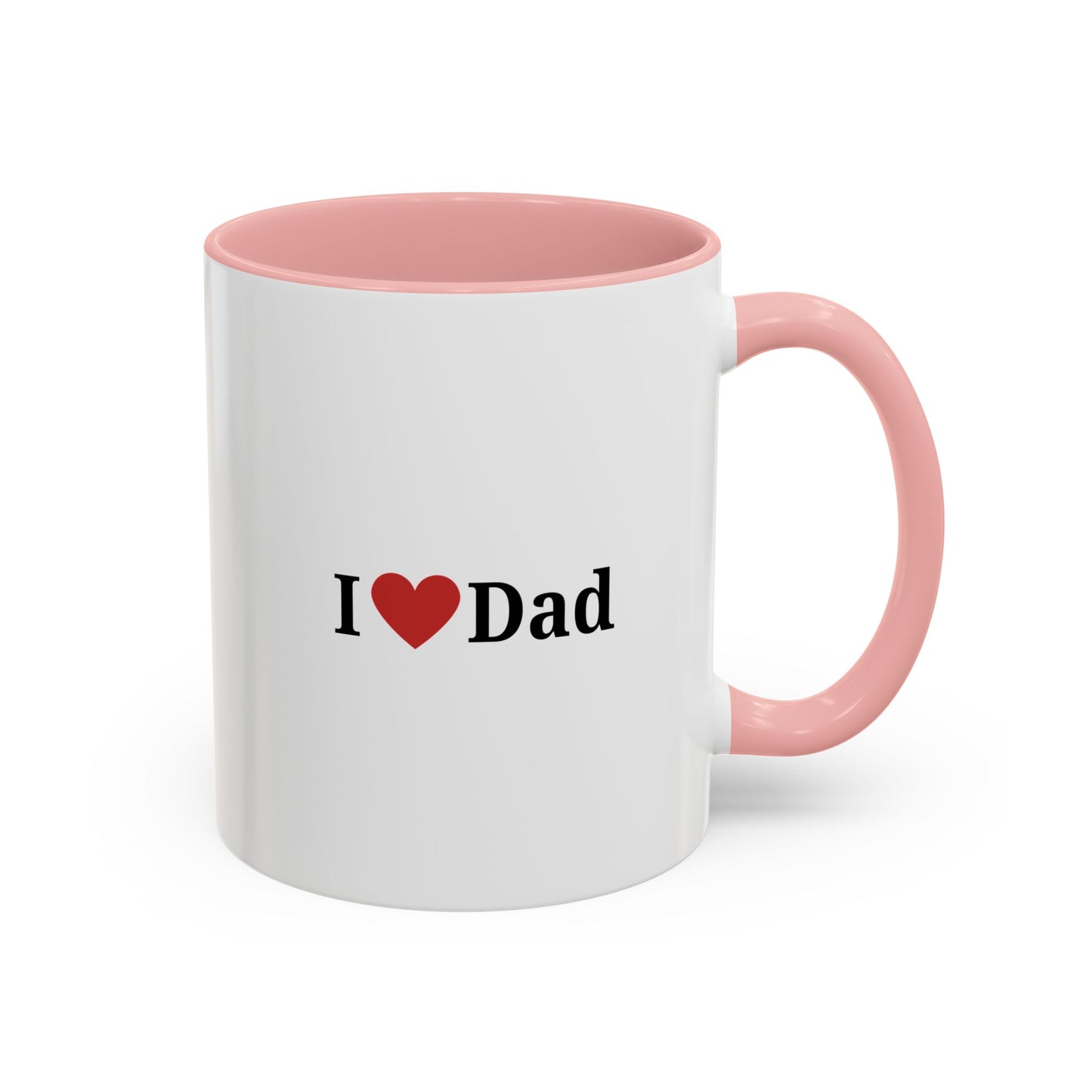I Love Dad Accent Coffee Mug - Perfect Gift for Father's Day & Birthdays - TRV