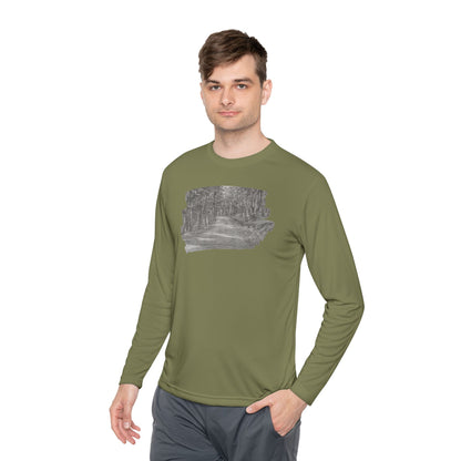 Unisex Long Sleeve Tee - Nature Inspired Design, Comfortable Graphic Shirt for Outdoor Lovers, Casual Wear, Gift for Nature [...] - TRV
