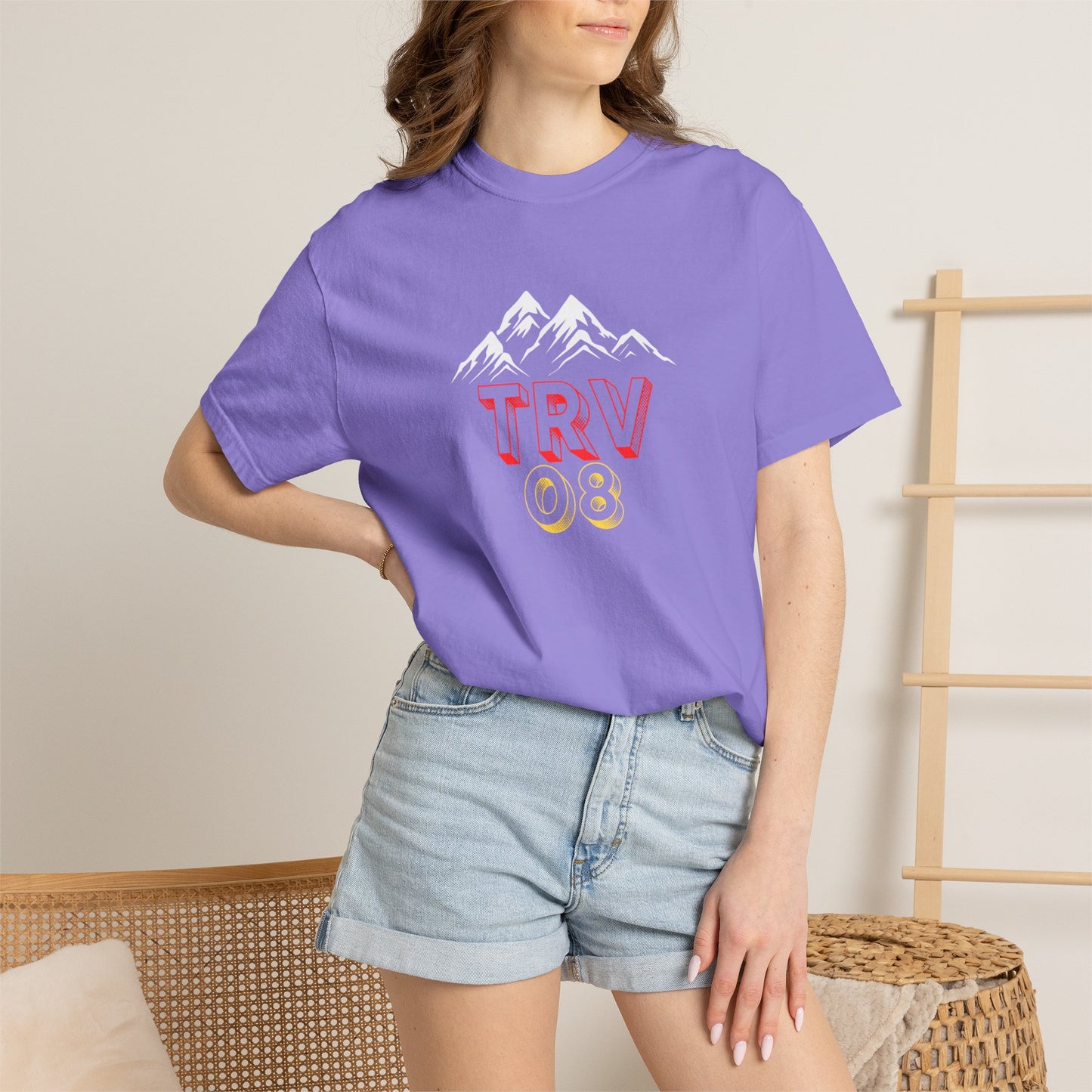 TRV08 Logo Tee | Unisex Garment-Dyed T-Shirt