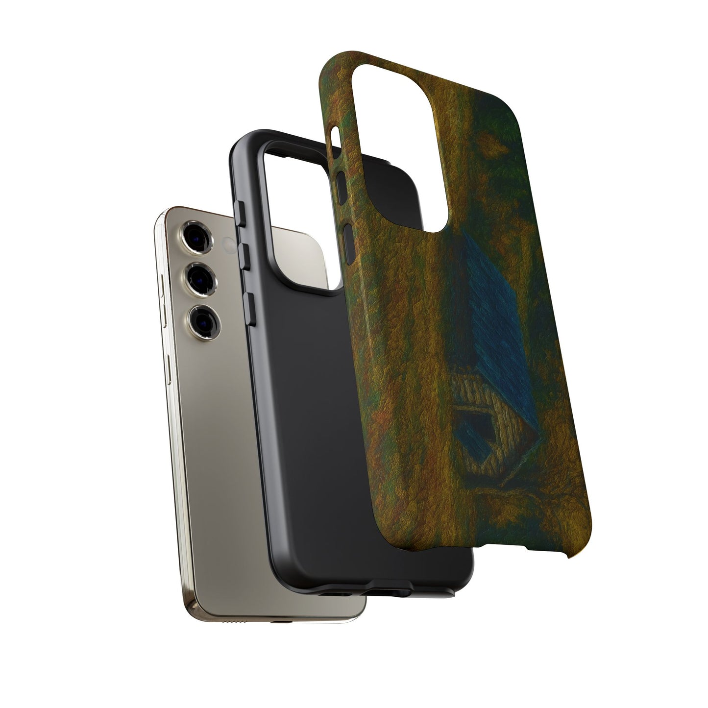 Artistic Phone Case by Tough Cases, Nature-Inspired Phone Protection, Unique Gift for Nature Lovers, Stylish Accessory, Fall Aesthetic - TRV