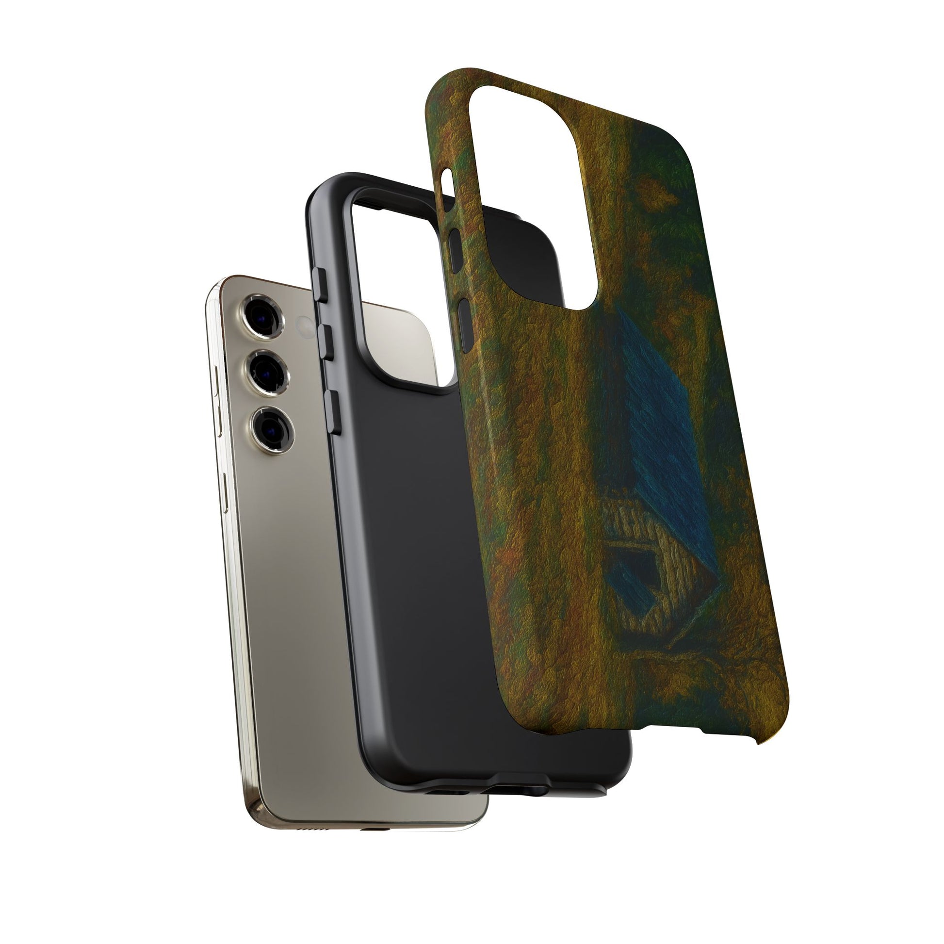 Artistic Phone Case by Tough Cases, Nature-Inspired Phone Protection, Unique Gift for Nature Lovers, Stylish Accessory, Fall Aesthetic - TRV