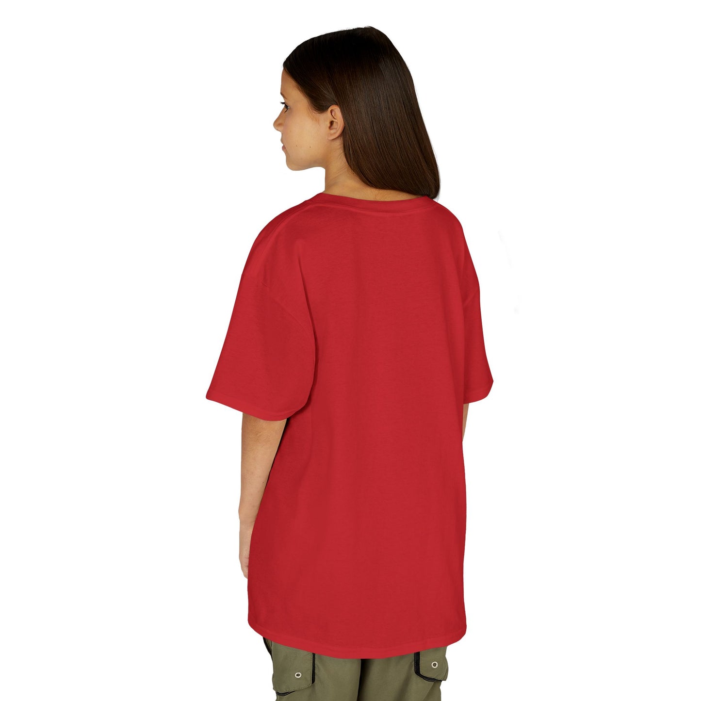 Cute Kids Heavy Cotton Tee - K-Pop Inspired Love Gesture