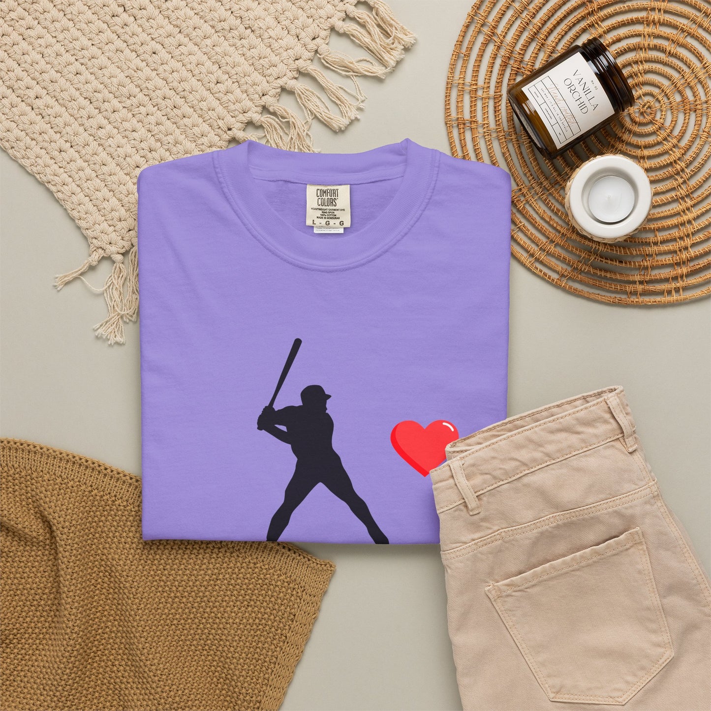 Baseball Love T-Shirt, Unisex Sports Tee, Gift for Baseball Fans, Valentine's Day Shirt, Game Day Apparel, Soft Cotton Top