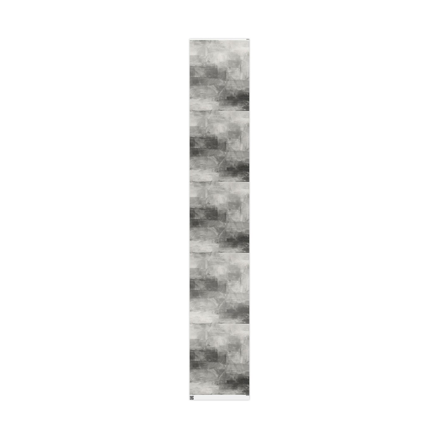 Gray marble wrapping paper roll with watercolor design, ideal for weddings, birthdays, and minimalist gift packaging.