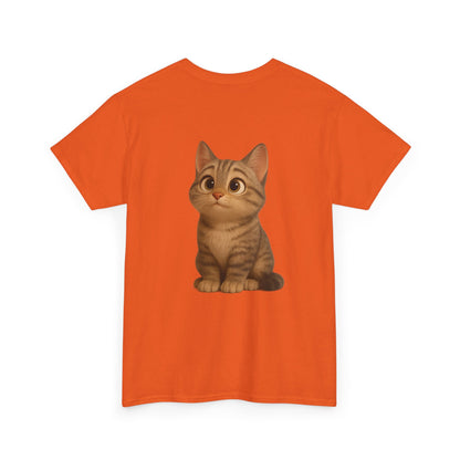 Adorable Cat Graphic Tee, Cute Pet Lover's Shirt, Animal Lover's Gift, Cozy Everyday T-Shirt, Perfect for Cat Lovers