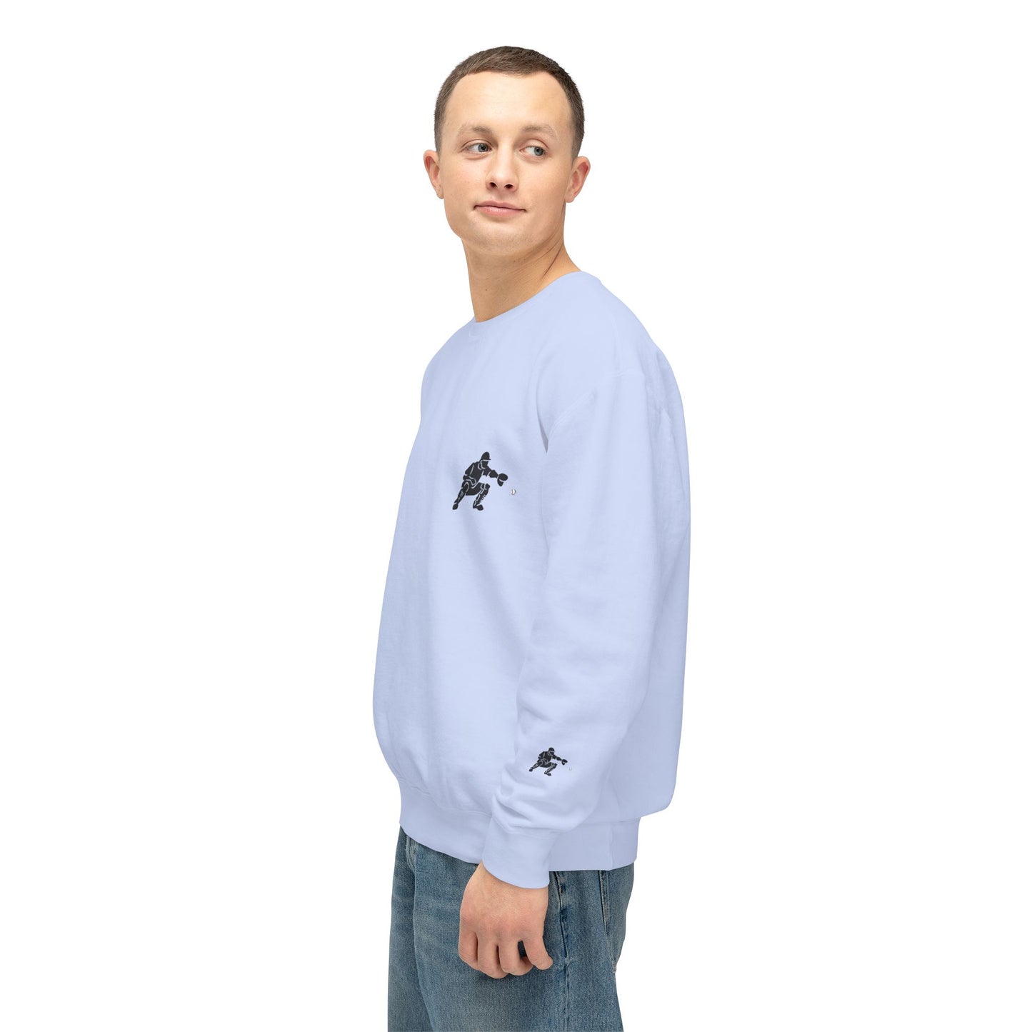 Baseball Catcher Unisex Sports Crewneck Sweatshirt - Perfect for Athletes & Casual Wear, Great for Game Days, Birthdays, Apparel for Fans
