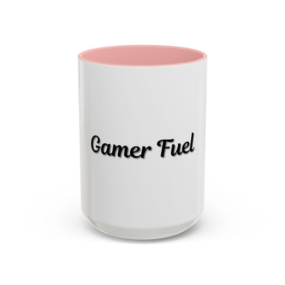 Gamer Fuel Accent Coffee Mug - Perfect for Gamers - TRV