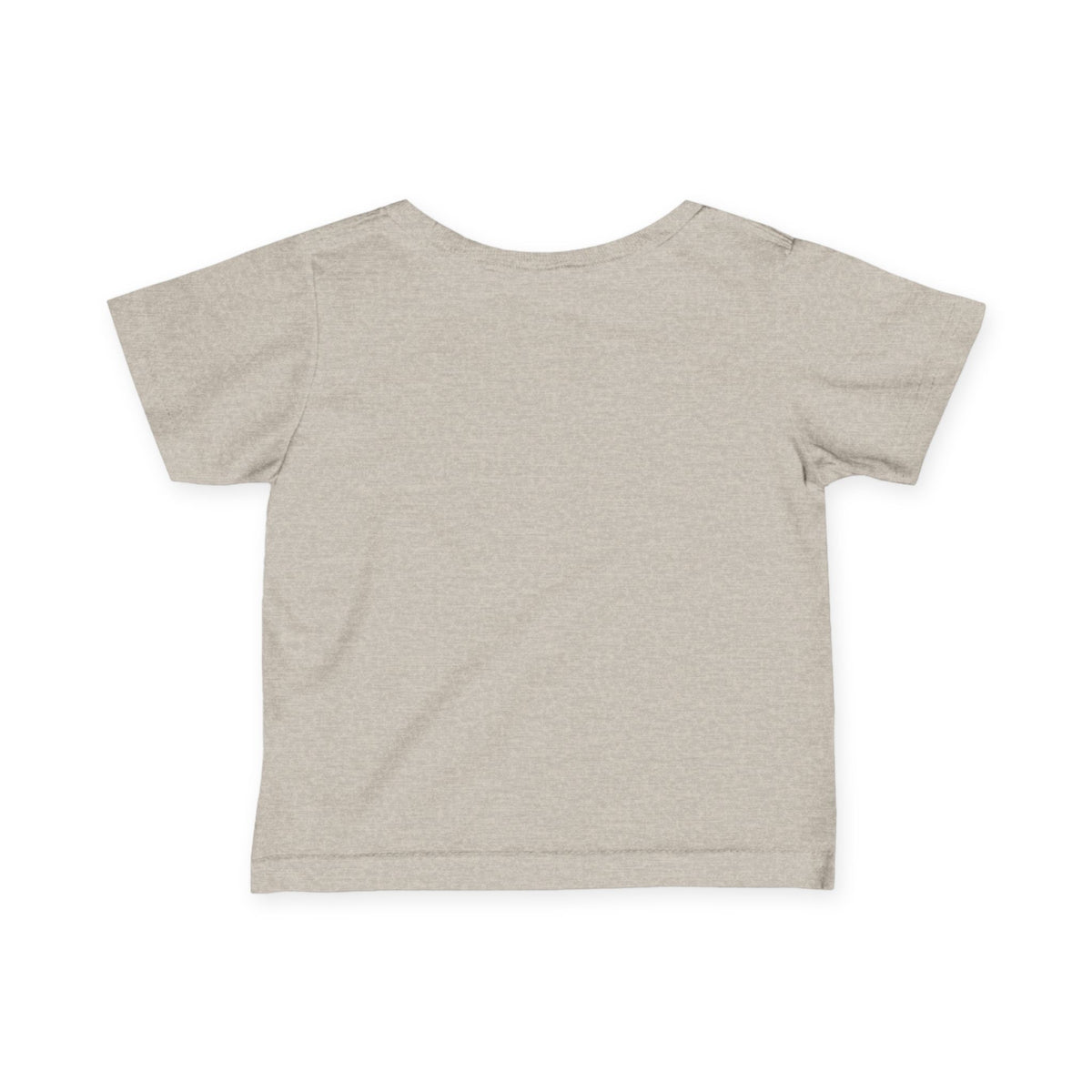 Infant baby T-shirt with "Born in the USA" patriotic print, kids clothes by Printify, casual cotton toddler tee.