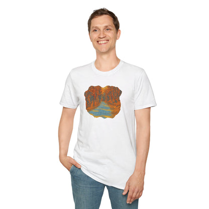 Autumn Pathway Unisex Softstyle T-Shirt, Cozy Fall Shirt, Nature Lover Tee, Scenic Route Top, Gift for Hikers, Casual Wear, Outdoor [...]