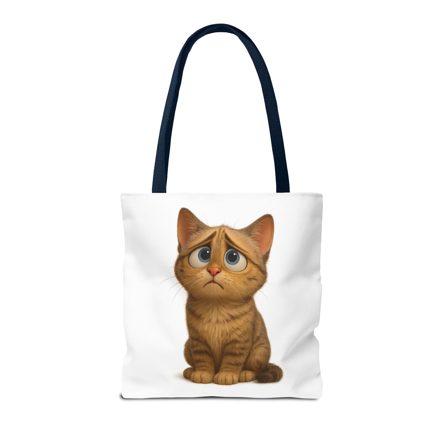 Cute Cat Tote Bag, Animal Lover Gift, Shopping Tote, Reusable Bag, Cute Merchandise, Eco-Friendly Gift - TRV