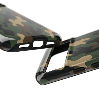 Camouflage Phone Case, Tough Cases, Military Style, Unique Phone Accessories, Gift for Him, Durable Phone Cover - TRV