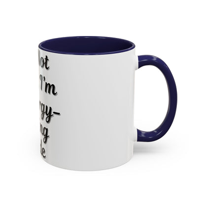 Humorous Coffee Mug - "I'm Not Lazy, I'm in Energy-Saving Mode" - TRV