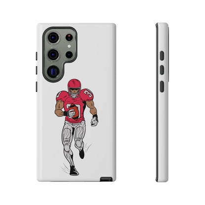 Football Player Tough Case, Sports Phone Cover, Athlete Gift, Tough Phone Case, Fall Sports, Football Lover's Accessory - TRV