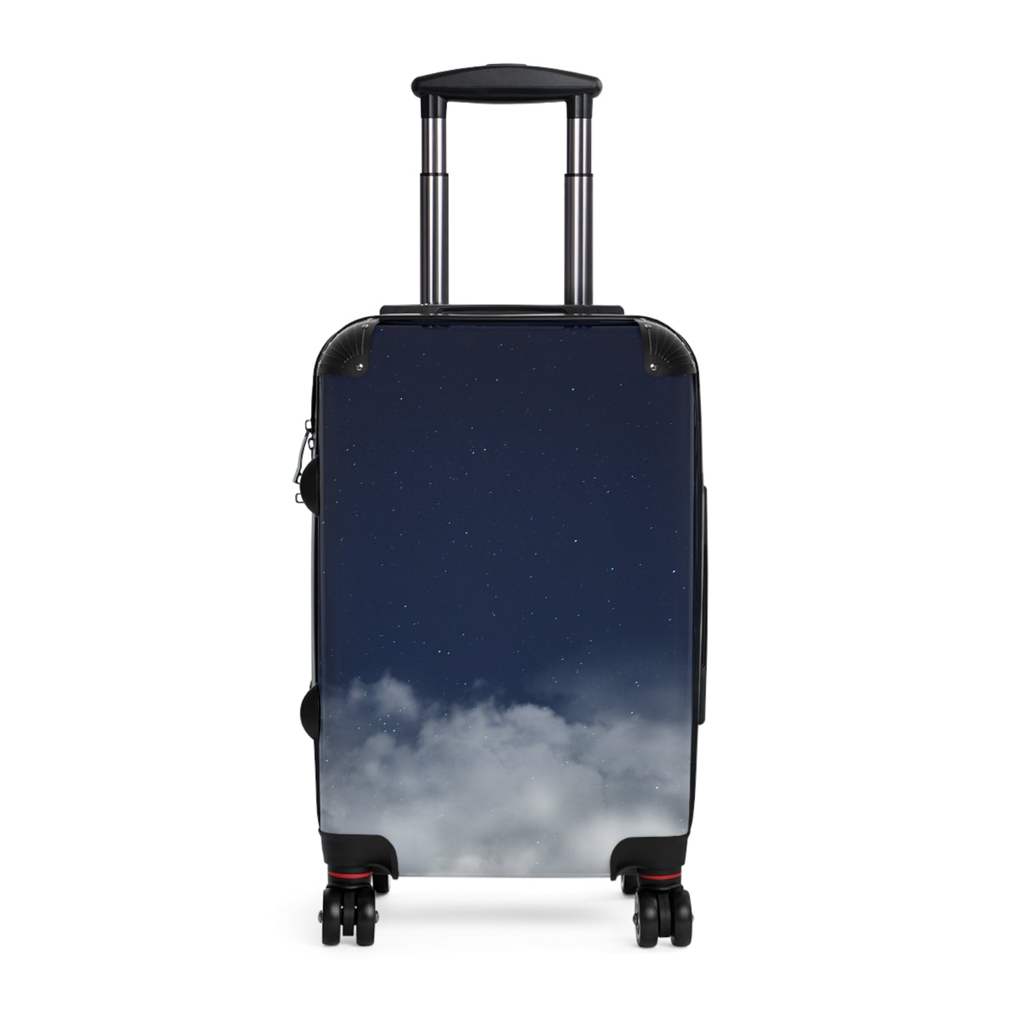 Skyline Carry-On Suitcase – Starry Night & Cloud Print Travel Luggage