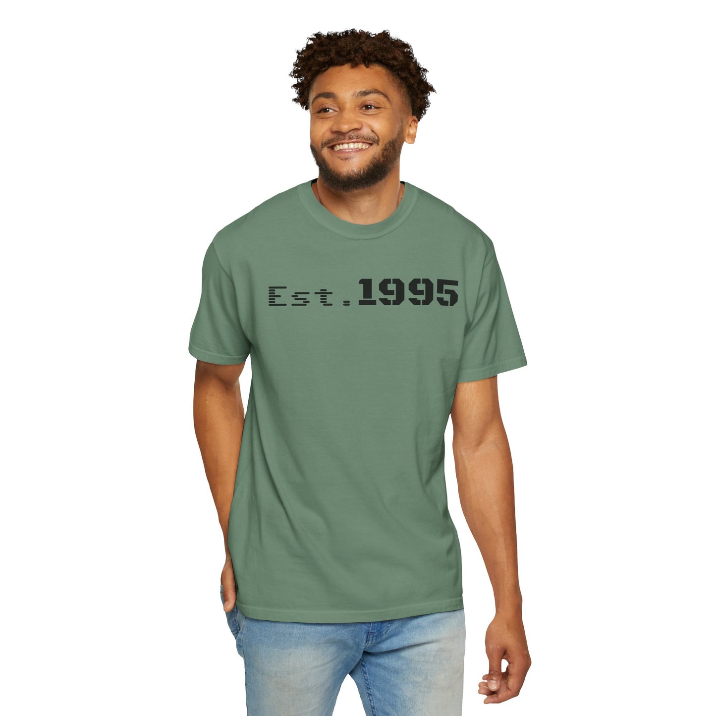 Vintage Est. 1995 T-Shirt, Retro Unisex Tee, Perfect Gift for Birthdays, Casual Wear, Nostalgic Apparel - TRV