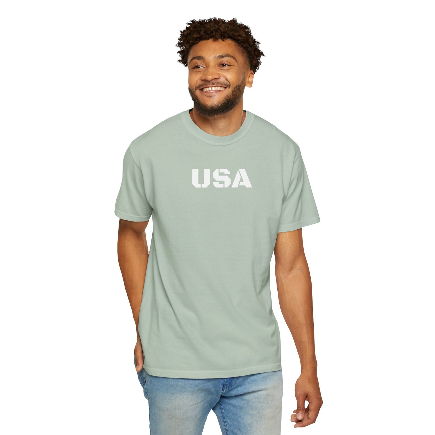 USA Vintage Unisex T-Shirt, Soft Cotton Tee, Casual Wear, Gifts for Her & Him, Summer Essentials, Independence Day Apparel - TRV