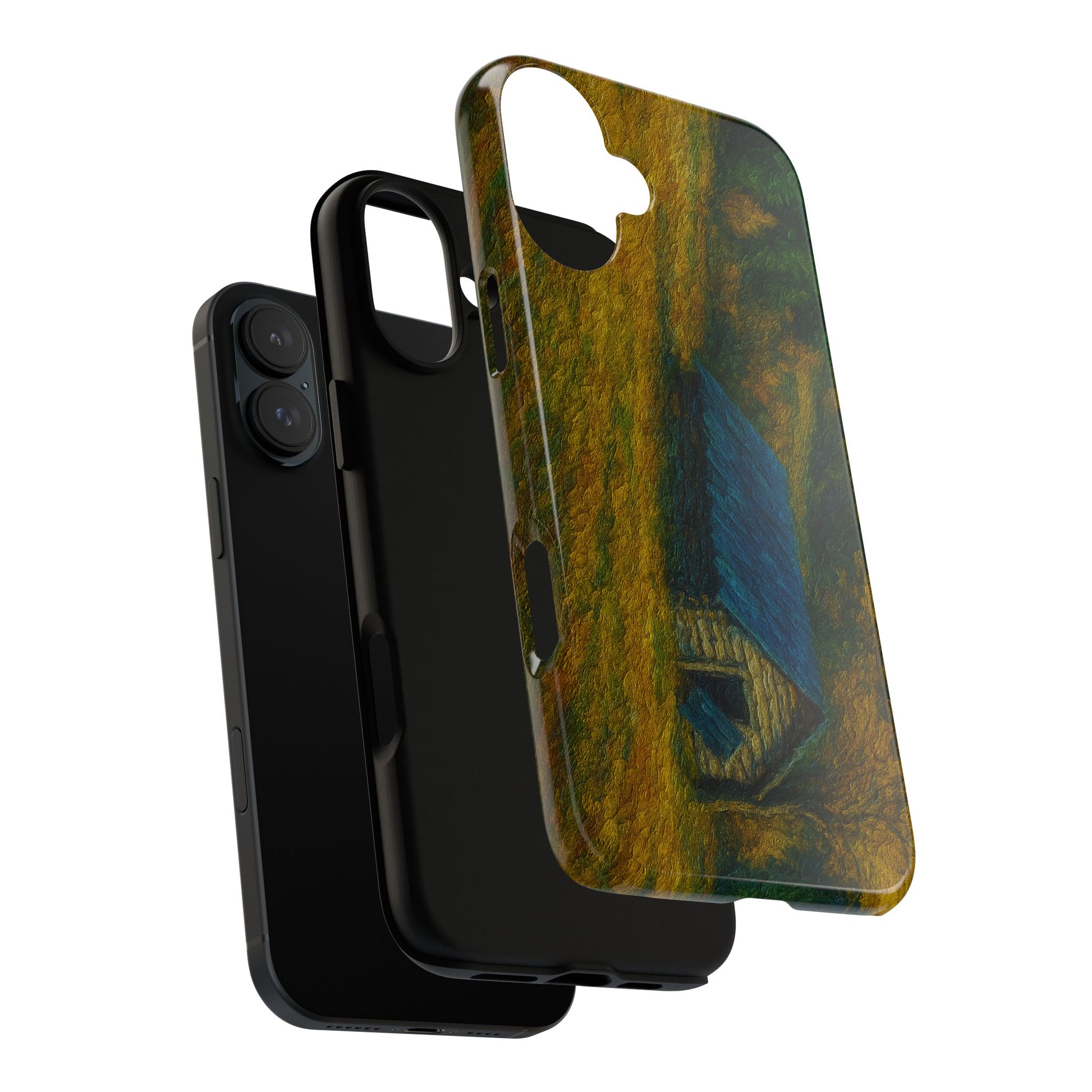Artistic Phone Case by Tough Cases, Nature-Inspired Phone Protection, Unique Gift for Nature Lovers, Stylish Accessory, Fall Aesthetic - TRV