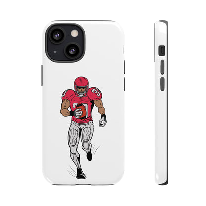 Football Player Tough Case, Sports Phone Cover, Athlete Gift, Tough Phone Case, Fall Sports, Football Lover's Accessory - TRV