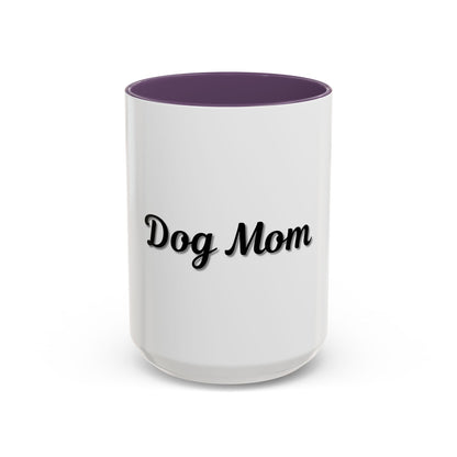 Dog Mom Accent Coffee Mug - Perfect Gift for Pet Lovers - TRV