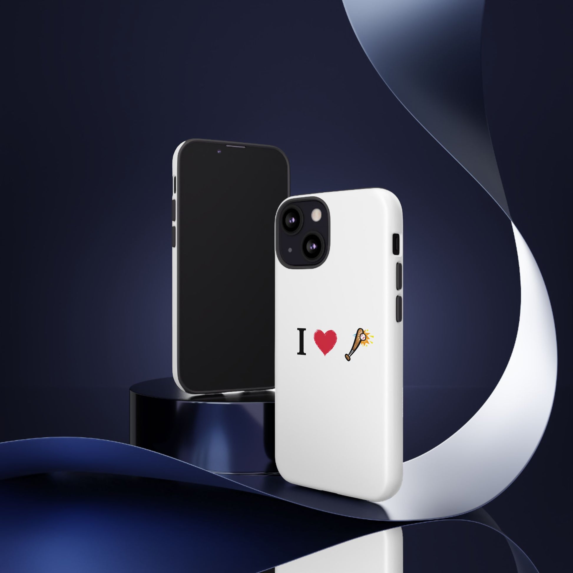 I Love Baseball Vibe Phone Case - Tough Cases for Sports Lovers, Gifts for Athletes, Fun Accessories, iPhone and Android Compatible - TRV