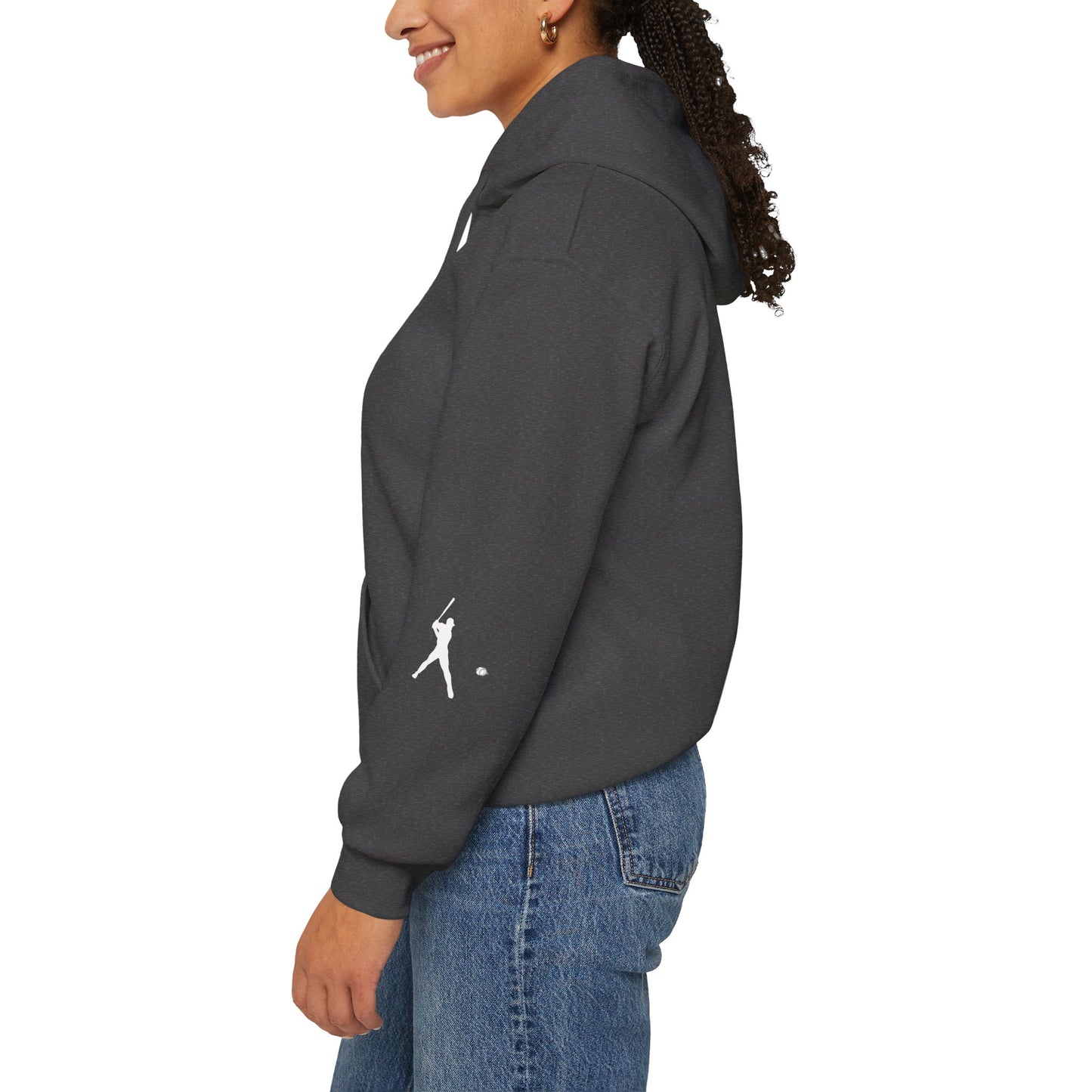 Sporty Unisex Baseball Hooded Sweatshirt, Casual Hoodie for Athletes, Perfect for Gifts, Comfy Streetwear, Ideal for Sports Events, Personal Use - TRV