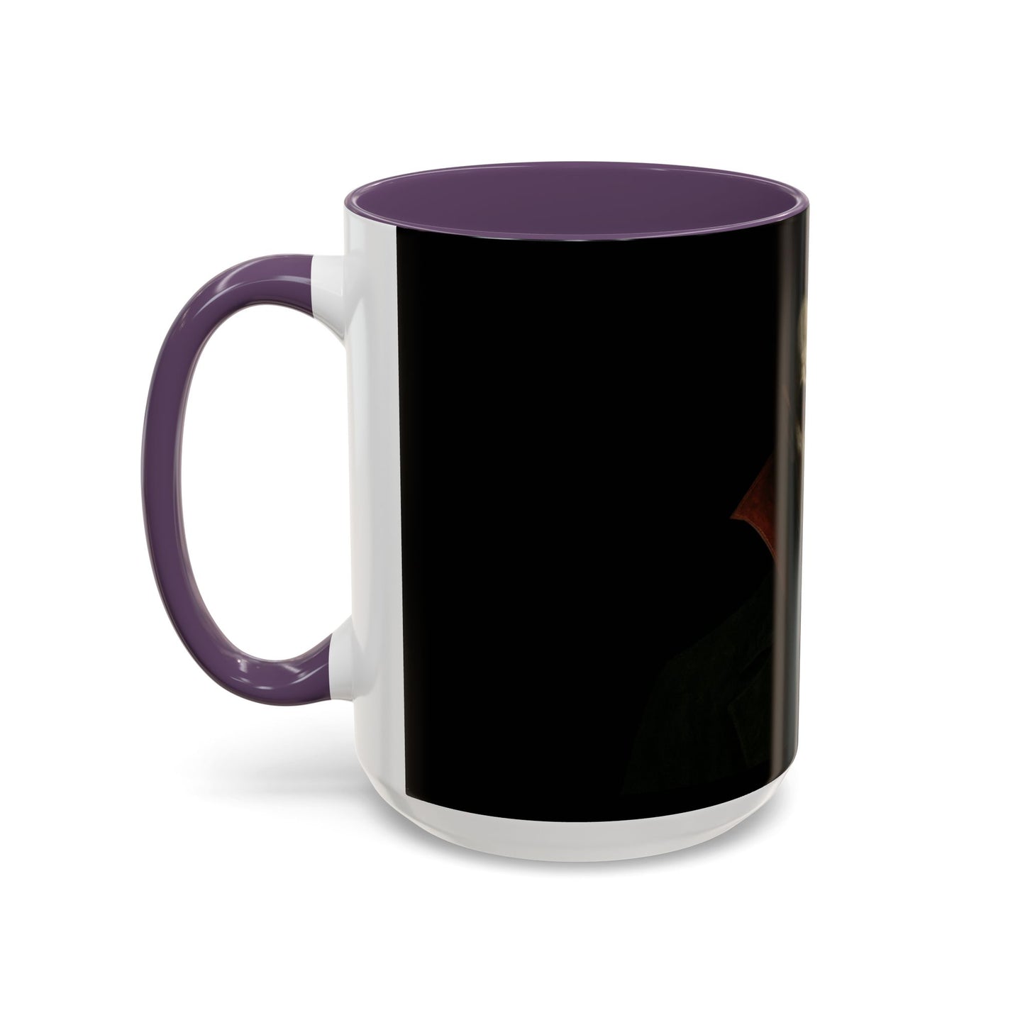 Gothic Dracula Vampire Accent Coffee Mug | Spooky Halloween Gift, Unique Home Decor, Collector's Mug, Coffee Lover's Gift - TRV