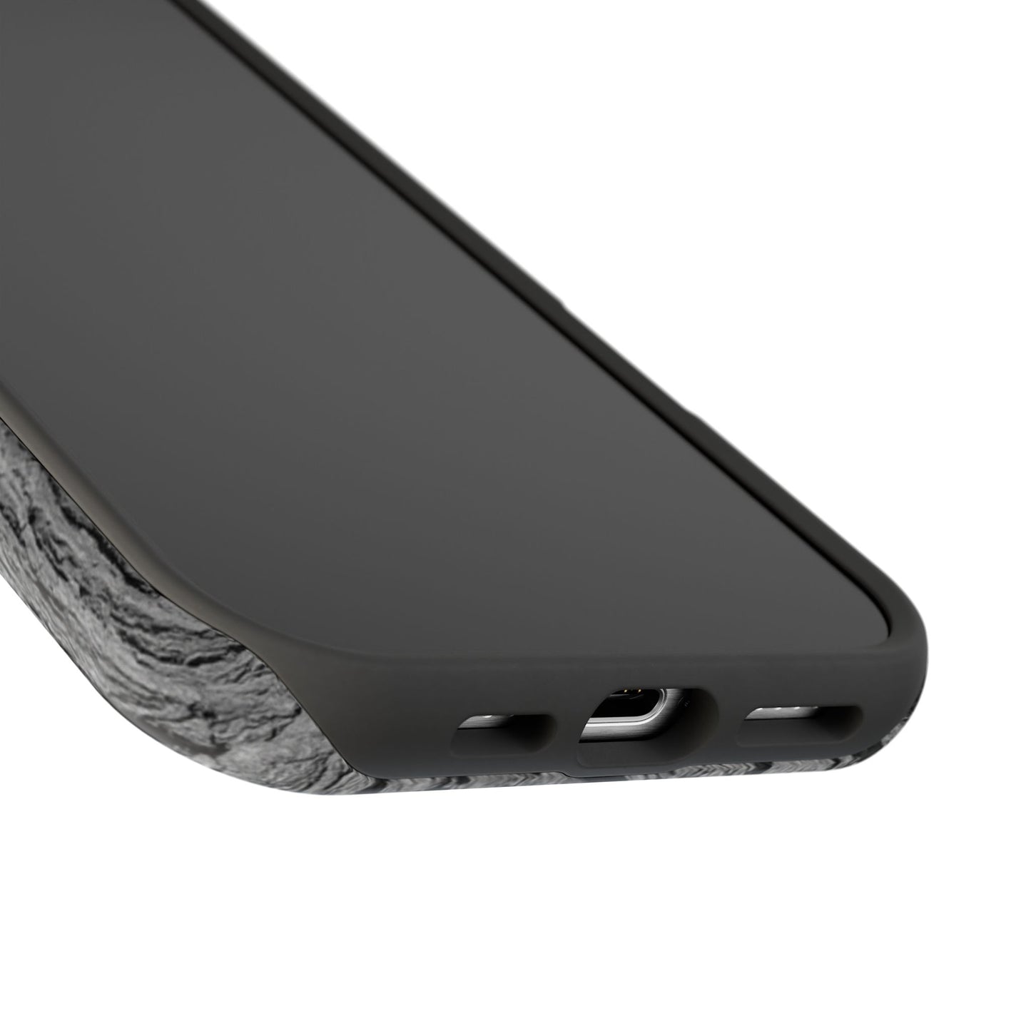 Bark Texture Magnetic Impact Phone Case