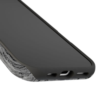 Bark Texture Magnetic Impact Phone Case