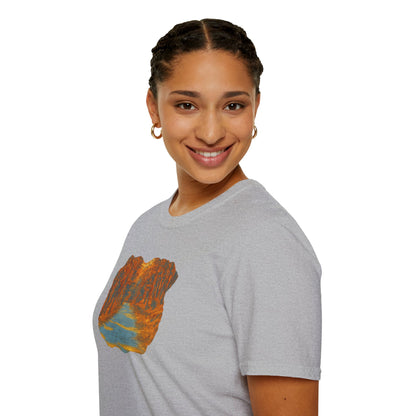 Autumn Pathway Unisex Softstyle T-Shirt, Cozy Fall Shirt, Nature Lover Tee, Scenic Route Top, Gift for Hikers, Casual Wear, Outdoor [...]
