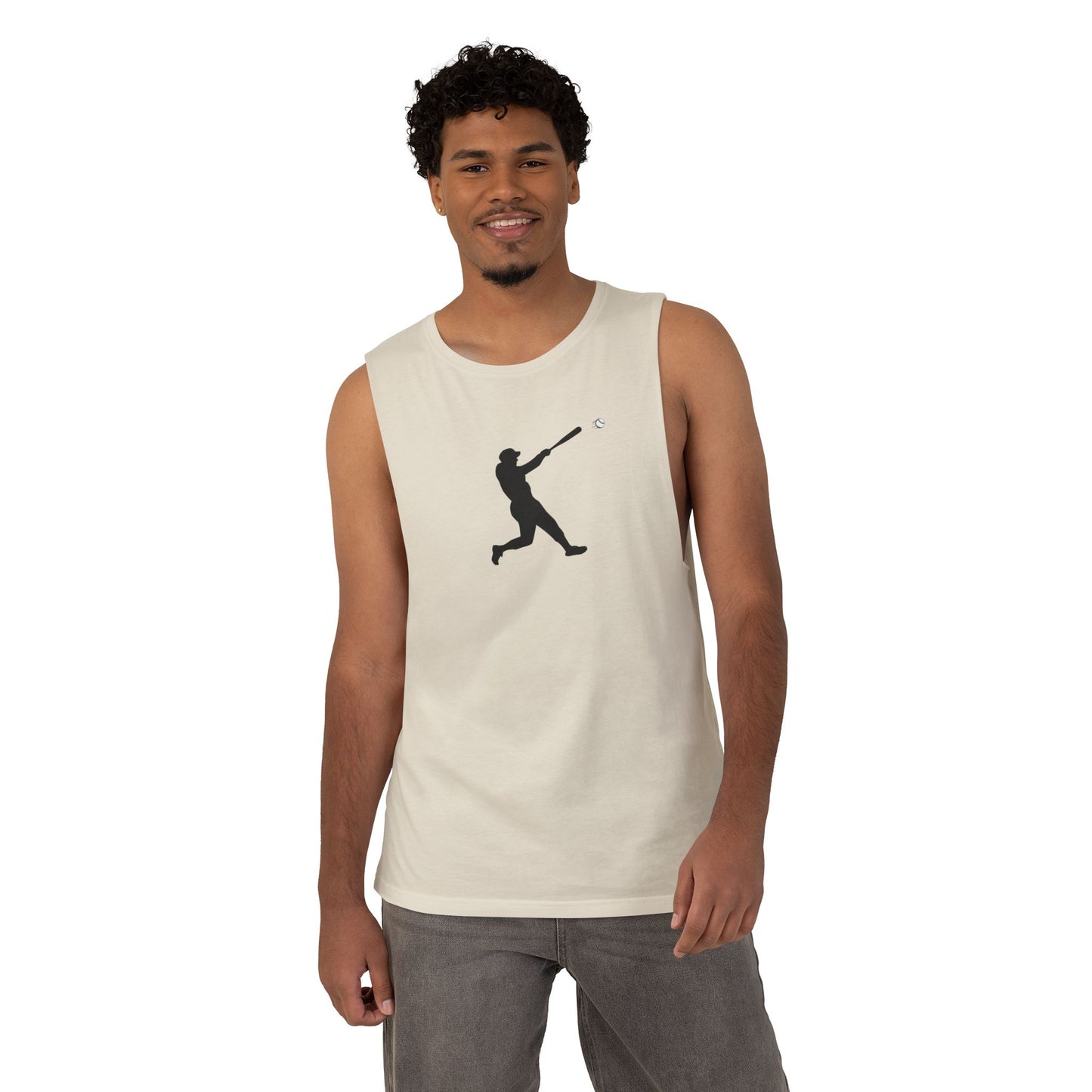 Unisex Baseball Player Tank, Men's Sports Top, Summer Workout Shirt, Casual Sleeveless Tee, Perfect for Sports Fans and Athletes