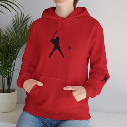 Baseball Themed Unisex Hoodie, Streetwear, Sports Fan Sweatshirt, Gift for Athletes, Casual Wear, Fall Fashion - TRV